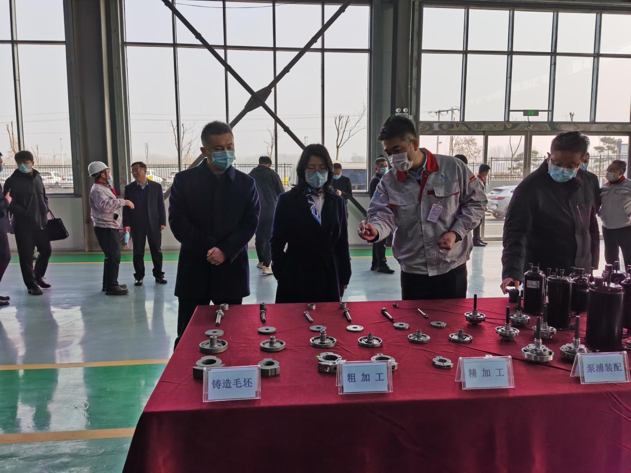 臨汾市委常委、洪洞縣委書記張潞萍一行蒞臨我司調(diào)研指導(dǎo)工作